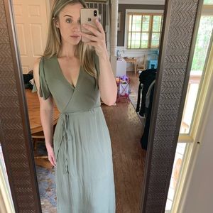 Lulu’s Wrap Maxi Dress
